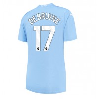 Ženski Nogometni dresi Manchester City Kevin De Bruyne #17 Domači 2023-24 Kratek Rokav